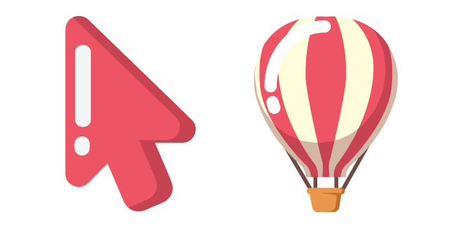 Minimal Hot Air Balloon Cursor