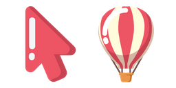 Minimal Hot Air Balloon cursor