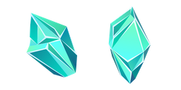 Aquamarine Crystal Curseur