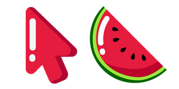 Minimal Watermelon cursor