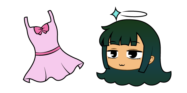 Gacha Life Ramunade and Pink Dress Cursor