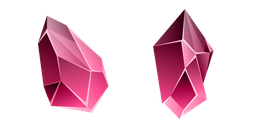 Red Beryl Crystal Cursor