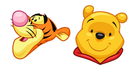 Winnie the Pooh and Tigger Curseur
