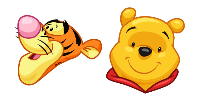 Winnie the Pooh and Tigger Cursor