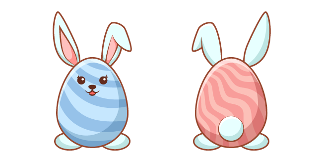 Easter Bunny Egg Cursor