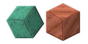 Minecraft Block of Copper Cursor