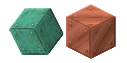 Minecraft Block of Copper Cursor