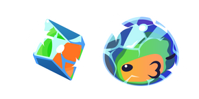 Slime Rancher Mosaic Slime and Plort Cursor