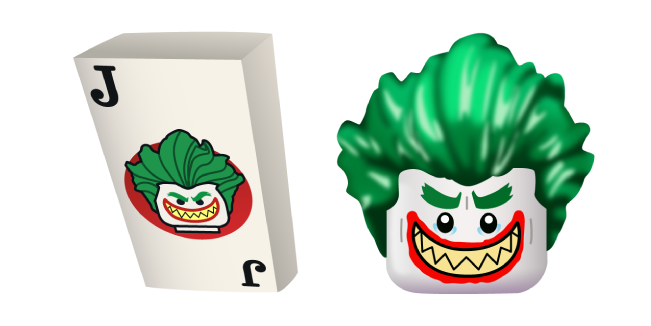 LEGO Joker and Card Cursor