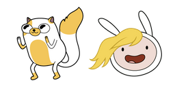 Adventure Time Fionna and Cake Curseur