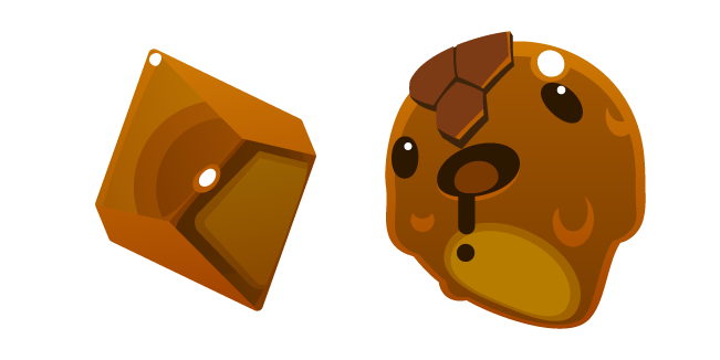 Slime Rancher Honey Slime and Plort Cursor