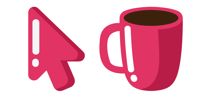 Minimal Cup of Coffee Cursor