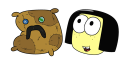 Big City Greens Tilly and Saxon Curseur