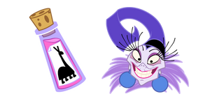 The Emperor's New Groove Yzma and Poison cursor