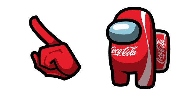 Among Us Coca-Cola Character курсор