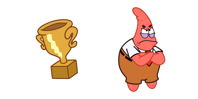 SpongeBob Patrick I Want an Award Meme Cursor