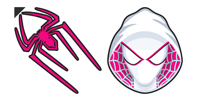 Spider-Gwen Logo Cursor