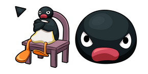 Angry Pingu Meme cursor