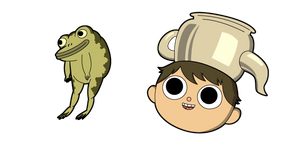 Over The Garden Wall Gregory and Frog Curseur