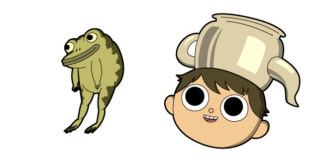 Over The Garden Wall Gregory and Frog Cursor
