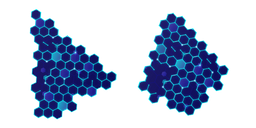 Hexagonal Modern Technology Cursor