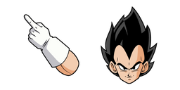 Dragon Ball Vegeta Curseur