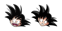 Dragon Ball Kid and Teen Goku Curseur