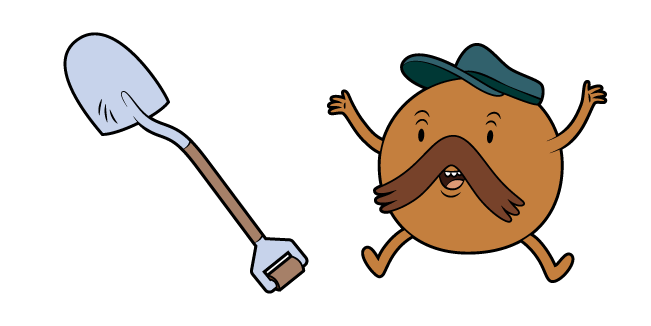 Adventure Time Starchy and Shovel Cursor