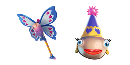 Fortnite Princess Felicity Fish and Water Wand Cursor