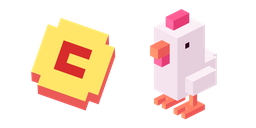 Crossy Road Chicken Cursor