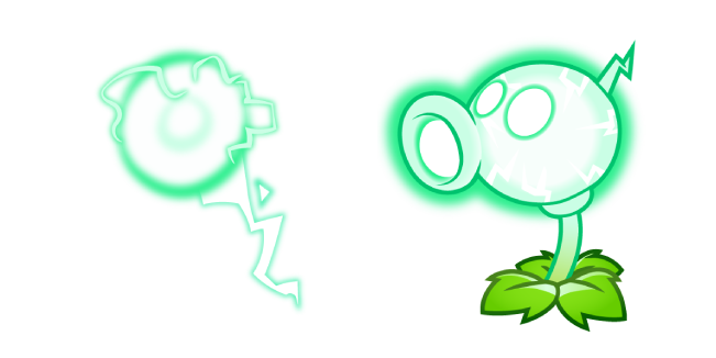 Plants vs. Zombies Electric Peashooter Cursor