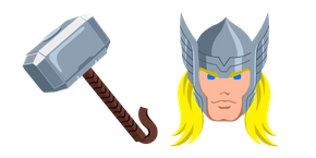 Thor and Mjolnir cursor
