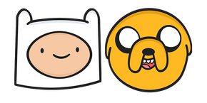Adventure Time Finn and Jake Curseur