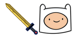 Курсор Adventure Time Finn Scarlet Sword