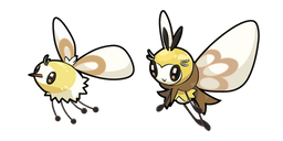 Pokemon Cutiefly and Ribombee Cursor