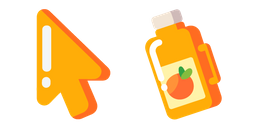 Minimal Orange Juice Cursor