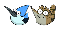 Regular Show Mordecai and Rigby Cursor