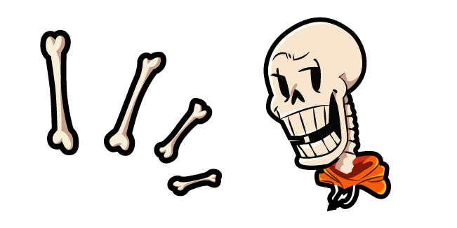 Undertale Papyrus and Bones Cursor