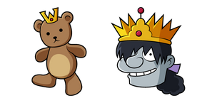 Disenchantment Prince Derek and Mr. Bear Curseur