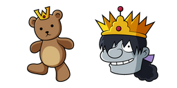 Disenchantment Prince Derek and Mr. Bear Cursor