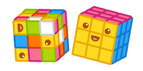 Cute Rubik's Cube Cursor