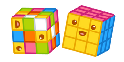 Cute Rubik's Cube Curseur