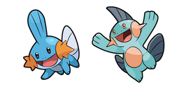 Pokemon Mudkip and Marshtomp Cursor