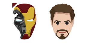 Iron Man Endgame Helmet Tony Stark Curseur