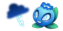 Plants vs. Zombies Electric Blueberry Curseur