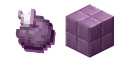 Minecraft Chorus Fruit and Purpur Block Cursor