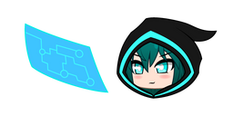 Gacha Life Creator Luni and Holographic Control Cursor