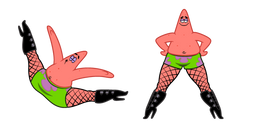 SpongeBob Patrick in Heels Curseur