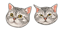 American Shorthair Cat Cursor