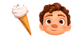 Luca Paguro and Gelato Ice Cream Cursor